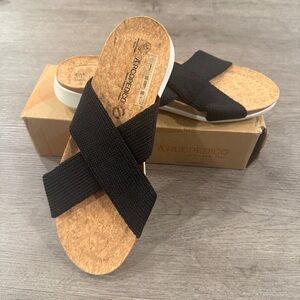 Arcopedico Pantanal Color Black Size 41=9.5-10 Slip on Sandals